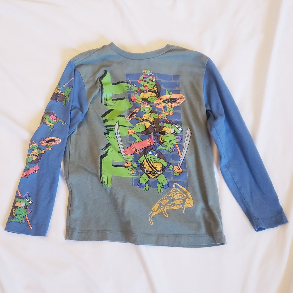 Boys XS TMNT Teenage Mutant Ninja Turtles Long Sleeve Shirt